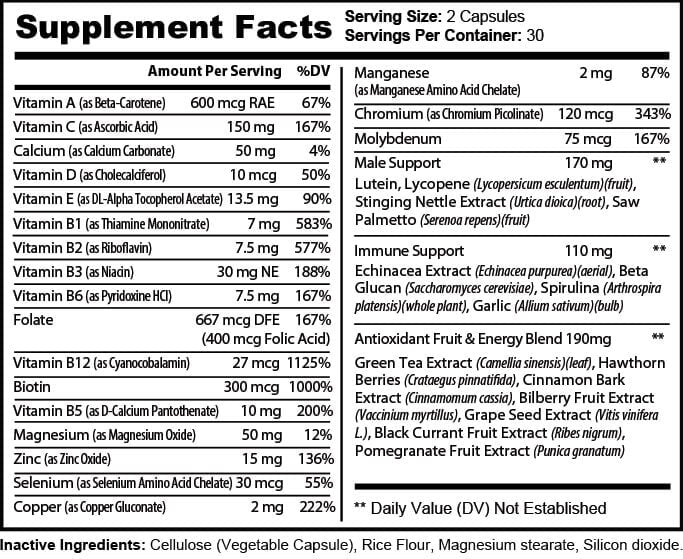 Men Multivitamins