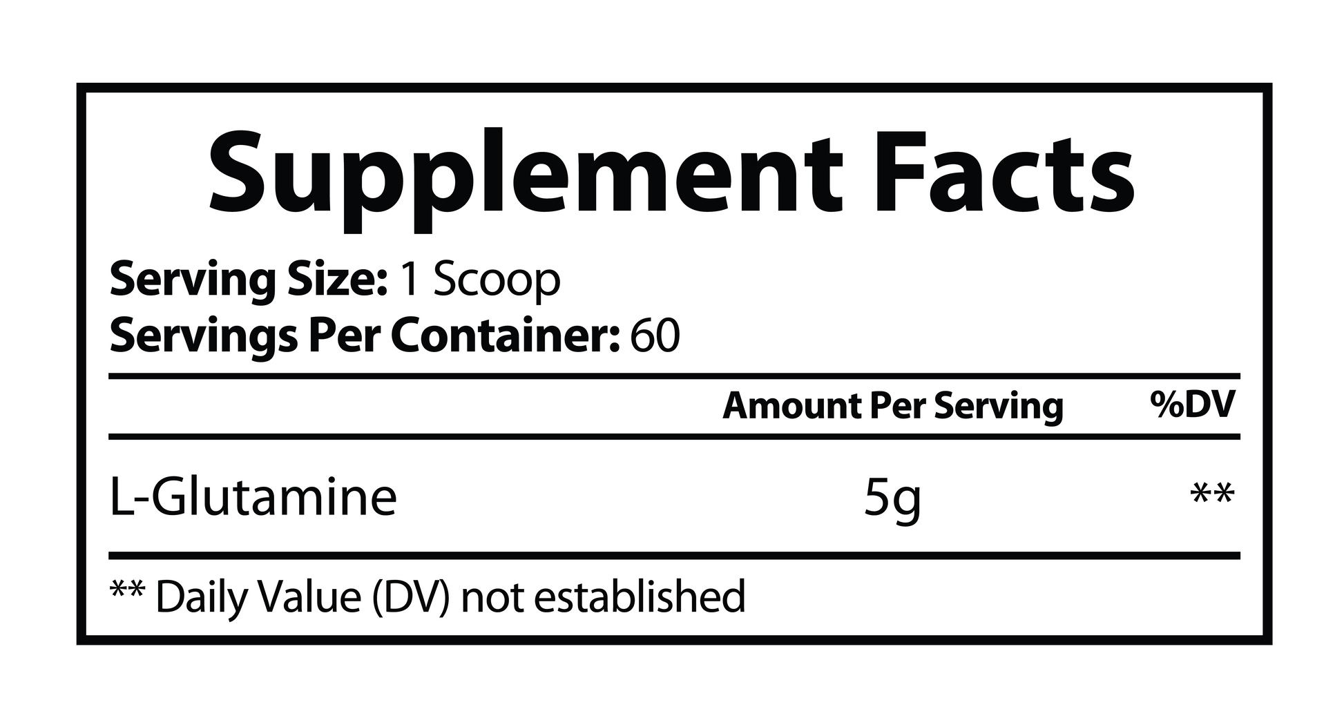 Glutamine Micronized