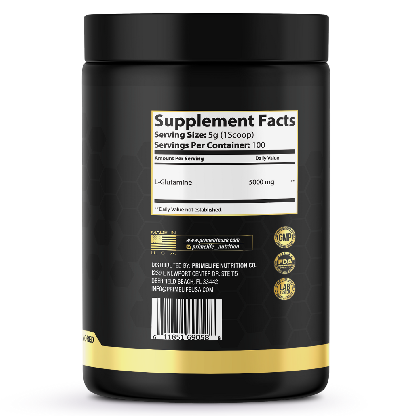 Glutamine Micronized