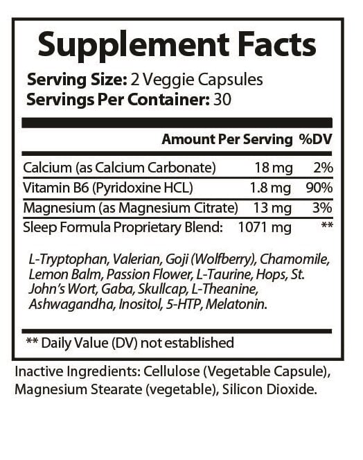 Sleep Formula with Melatonin